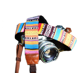 Native Village | Camera Strap Multi color