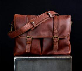 Roma Leather | Made in Spain Cognac