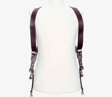 Berlin | Double Harness | Made in Spain Brown